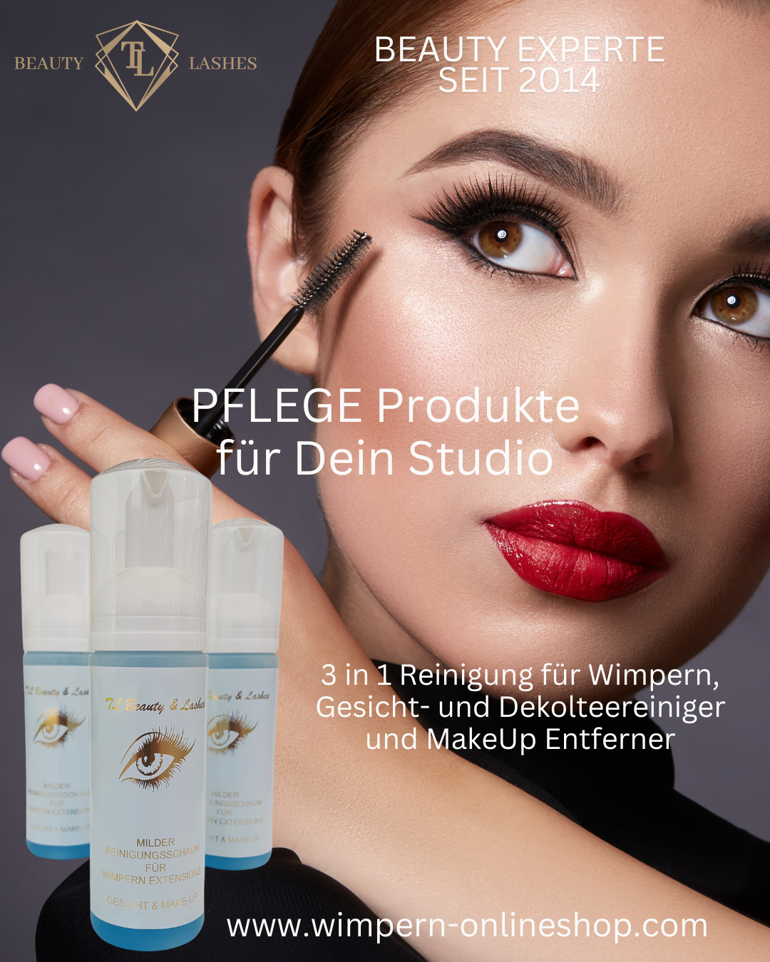 milder Reinigungsschaum