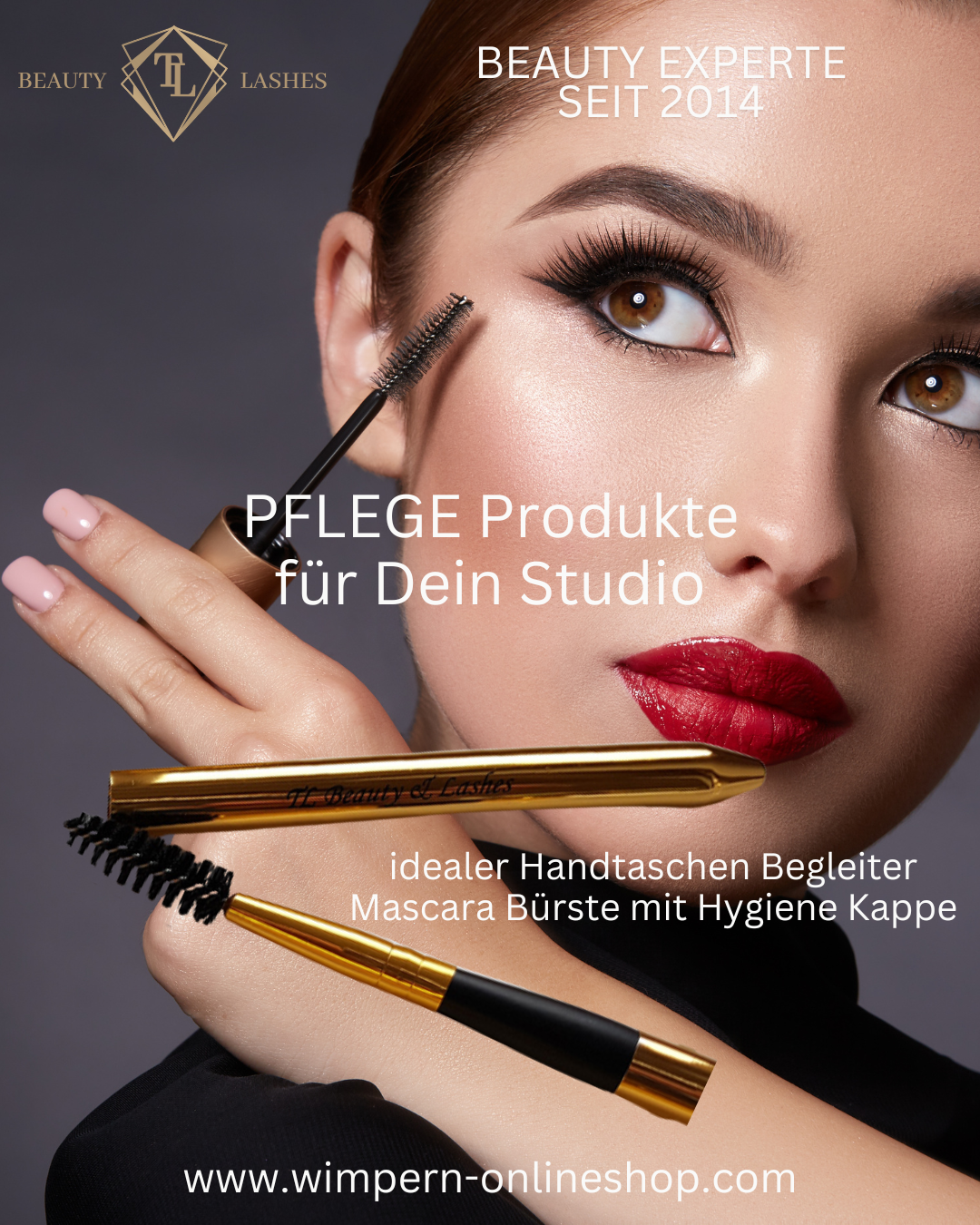 golden Mascara Brush